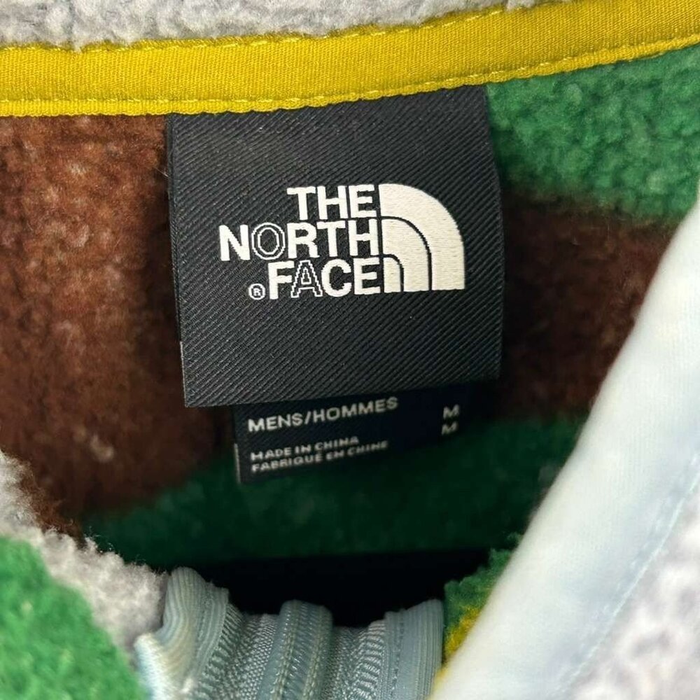 The North Face Men's Medium Multicolor Full Zip Front Pockets Fleece Jacket - Picture 9 of 16